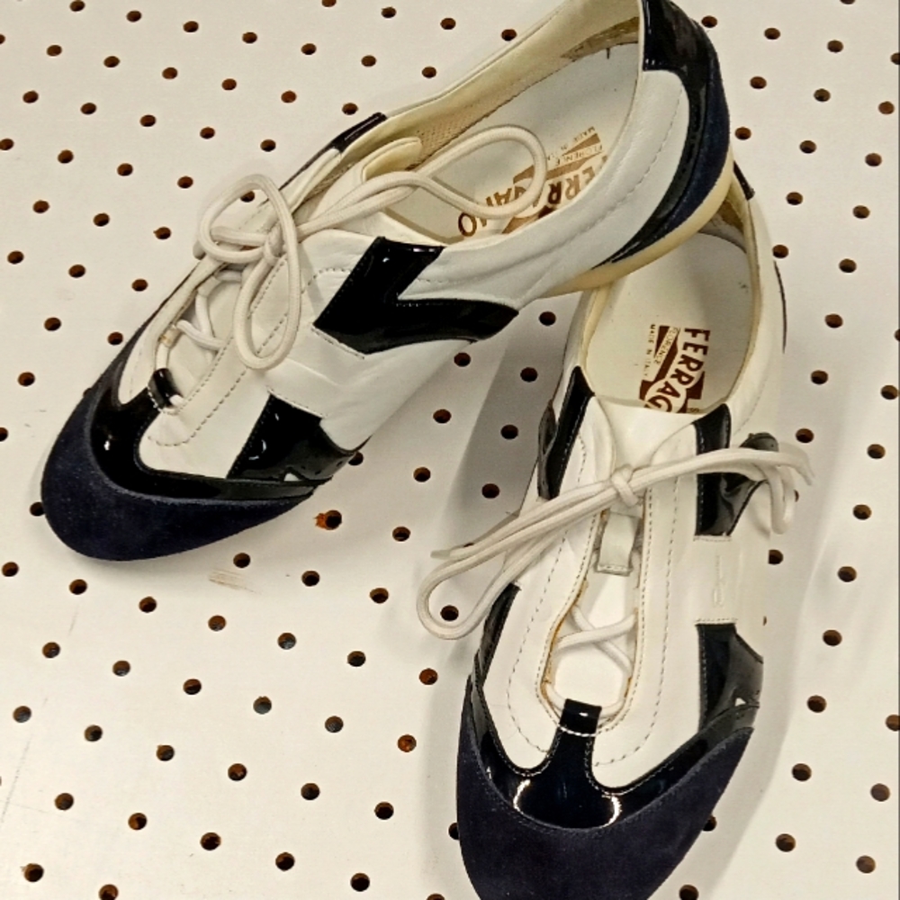 SALVATORE FERRAGAMO women's sneakers size 8
